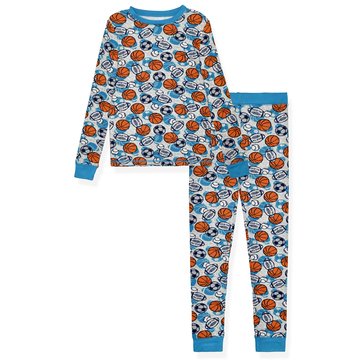 Sleep On it Toddler Boys' 2-Piece Long Sleeve Tight Fit Sleep Sets