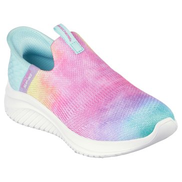 Skechers Kids Little Girls' Ultra Flex 3.0 Slip In Sneaker