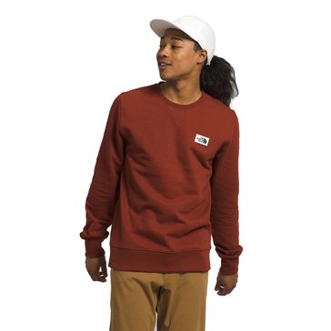 The North Face Men's Heritage Patch Long Sleeve Fleece Crew