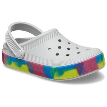 Crocs Little Kids Off Court Glitter Band Clog