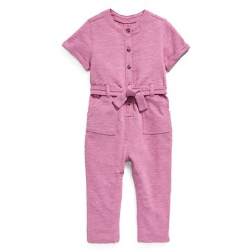 Old Navy Baby Girls' Utility Tie Jumpsuit