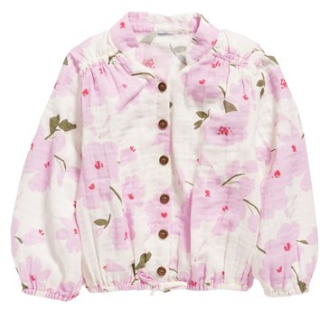 Old Navy Baby Girls' Long Sleeve Button Down Top