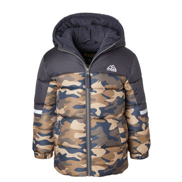 iXtreme Little Boys Two Tone Puffer Jacket