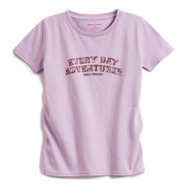 Liberty & Valor Big Girls Adventure Graphic Tee