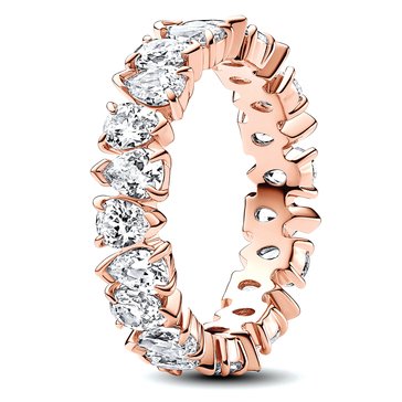 Pandora Alternating Sparkling Band Ring