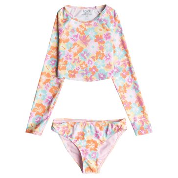 Roxy Big Girls' Floraya Crop 2-Piece Sets