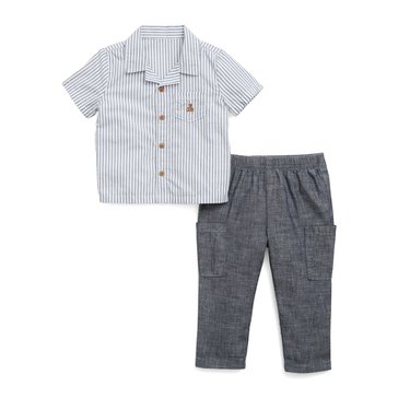 Gap Baby Girls' Poplin Pants Set