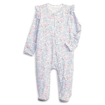 Gap Baby Girls' Jersey Fitted Zip Coverall