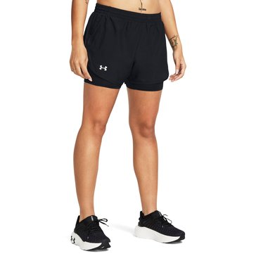 Under Armour Women's Fly By 2-in-1 Shorts 