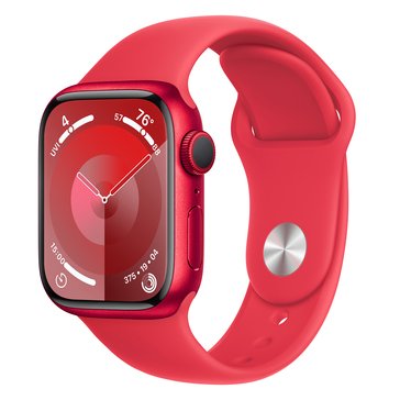 Apple Watch Series 9 GPS  Aluminum with Sport Band - Medium/Large