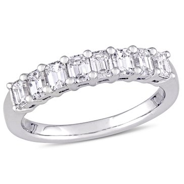 Sofia B. 1 cttw Emerald Cut Diamond Semi-Eternity Band