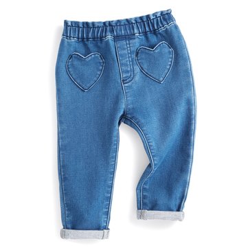 Wanderling Baby Girls' Heart Jean