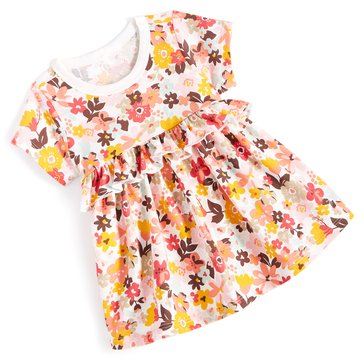 Wanderling Baby Girls' Gypsy Blooms Short Sleeve Top