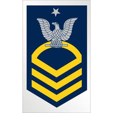 Mitchell Proffitt USN Senior Chief Petty Officer Chevron Decal