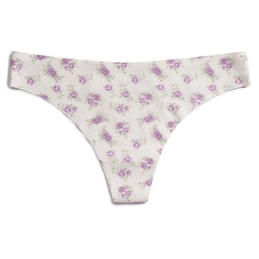 Yarn & Sea Women's Raw Cut Floral Thong