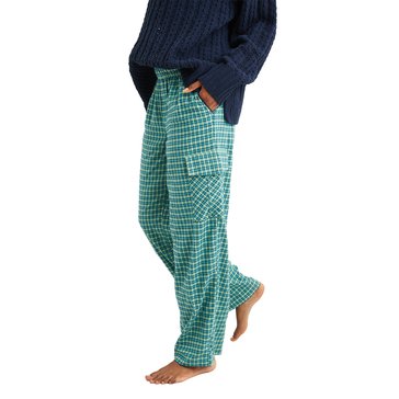 Aerie Women's Flannel Cargo Skater Pajama Pant