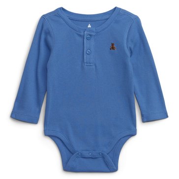 Gap baby Boys' Solid Holiday Bodysuit