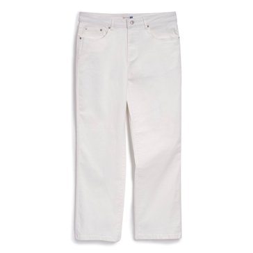 Yarn & Sea Women's Plus Straight Relaxed Jeans