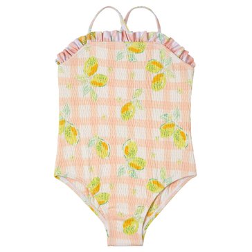 Wippette Toddler Girls' Lemon One Piece Swimsuit