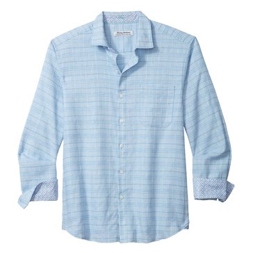 Tommy Bahama Men's Barbados Breeze Playa Plaid Woven Shirt