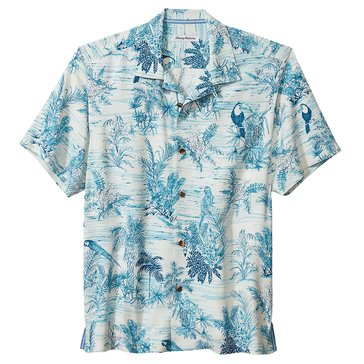 Tommy Bahama Men's Birds Eye View Woven Shirt