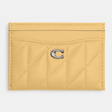 Coach Quilted Pillow Leather Essential Card Case