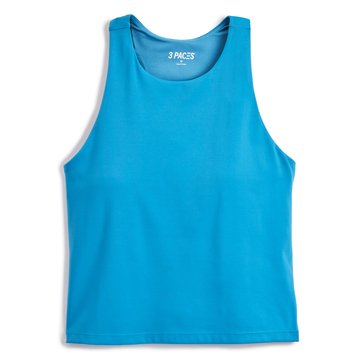 3 Paces Women's Emma Solid Racer Back Tight Tank 
