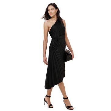 Banana Republic Women's One Shoulder Pleated Dress