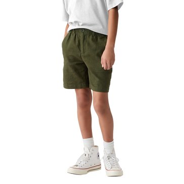 Gap Big Boys' Linen Elastic Waist Shorts