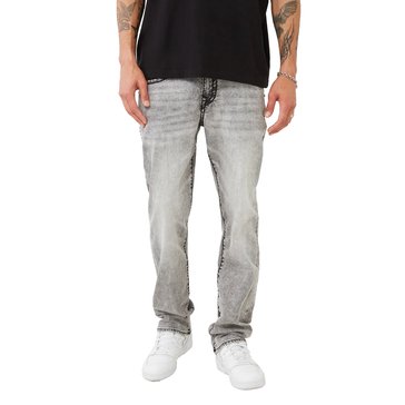 True Religion Men's Ricky Super Thread Flap Jeans