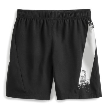 3 Paces Big Boys' Tony Distressed Logo Woven Shorts