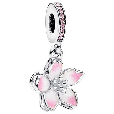 Pandora Movable Cherry Blossom Charm