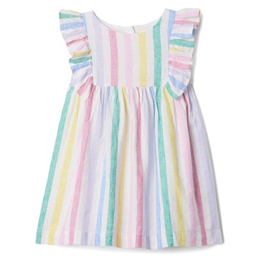 Gap Baby Girls Spring Stripe Linen Dress