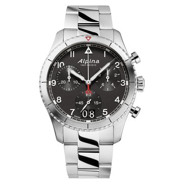 Alpina Men's Quartz Startimer Bracelet Watch