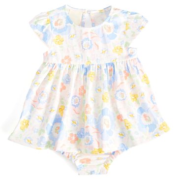 Wanderling Baby Girls' Lillian Floral Sunsuit