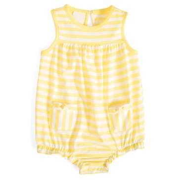 Wanderling Baby Girls' Multi Stripe Sunsuit