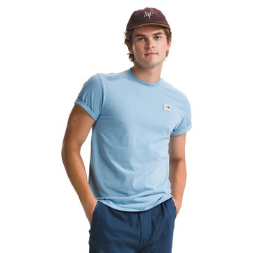 The North Face Men's Short Sleeve Heritage Patch Heathered Tee