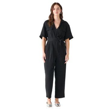 Black Tape Women's Short Sleeve Jumpsuit