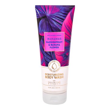 Bath & Body Works Tropical Traditions Bahamas Passionfruit and Banana Flower Moisturizing Body Was