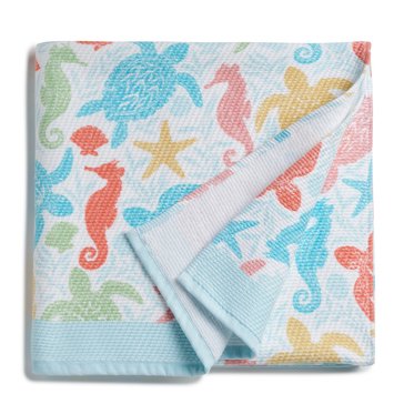 CARO Home Coastal Sea Life Fun Splash