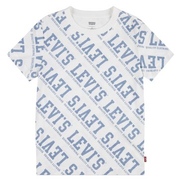 Levi's Big Boys' All Over Print Logo Tee