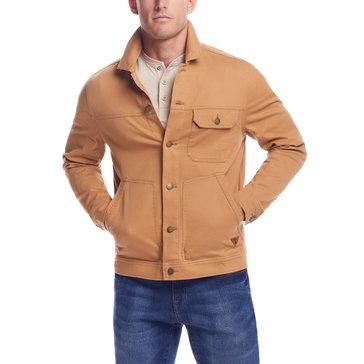 Weatherproof Men's Cotton Twill Stretched Work Jacket 