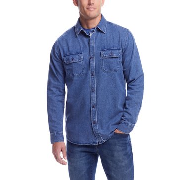 Weatherproof Men's Denim Shirt Jacket