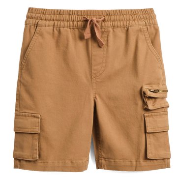 Liberty & Valor Little Boys' Twill Cargo Shorts