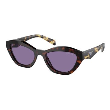 Prada Women's 0PR A02S Butterfly Non-Polarized Sunglasses