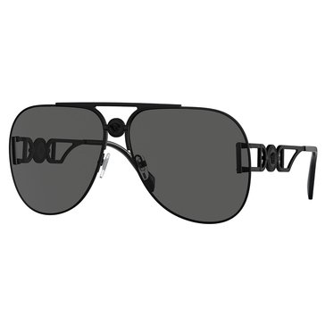 Versace Unisex 0VE2255 Pilot Non-Polarized Sunglasses