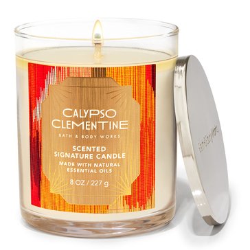 Bath & Body Works Calyso Clementine Single Wick Candle