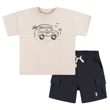 Gerber Toddler Boys' Graphic Tee Shorts Sets