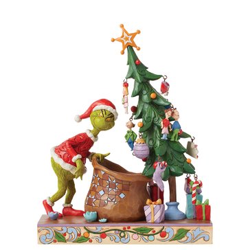 Jim Shore Grinch Countdown Calendar Figurine