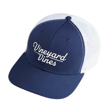 Vineyard Vines Men's Golf Logo Trucker Hat